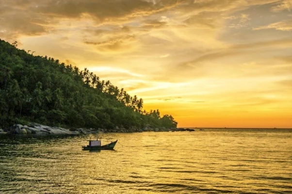 hoàng hôn hòn sơn