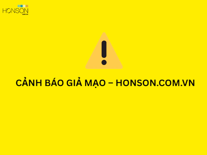 Cảnh báo page giả mạo honson.com.vn – Thông tin chính thức từ Honson.com.vn