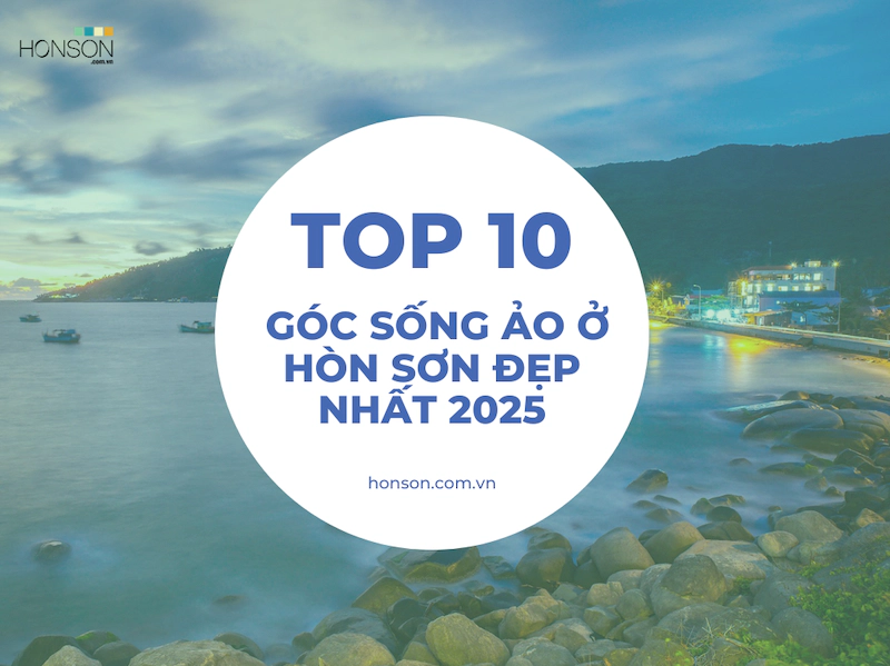 các góc sống ảo đẹp nhất ở hòn sơn