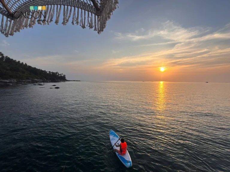 buổi chiều ở hòn sơn chơi gì